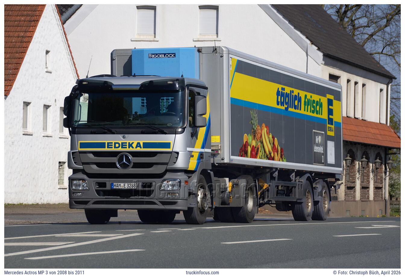 Mercedes Actros MP 3 von 2008 bis 2011 Foto April 2026