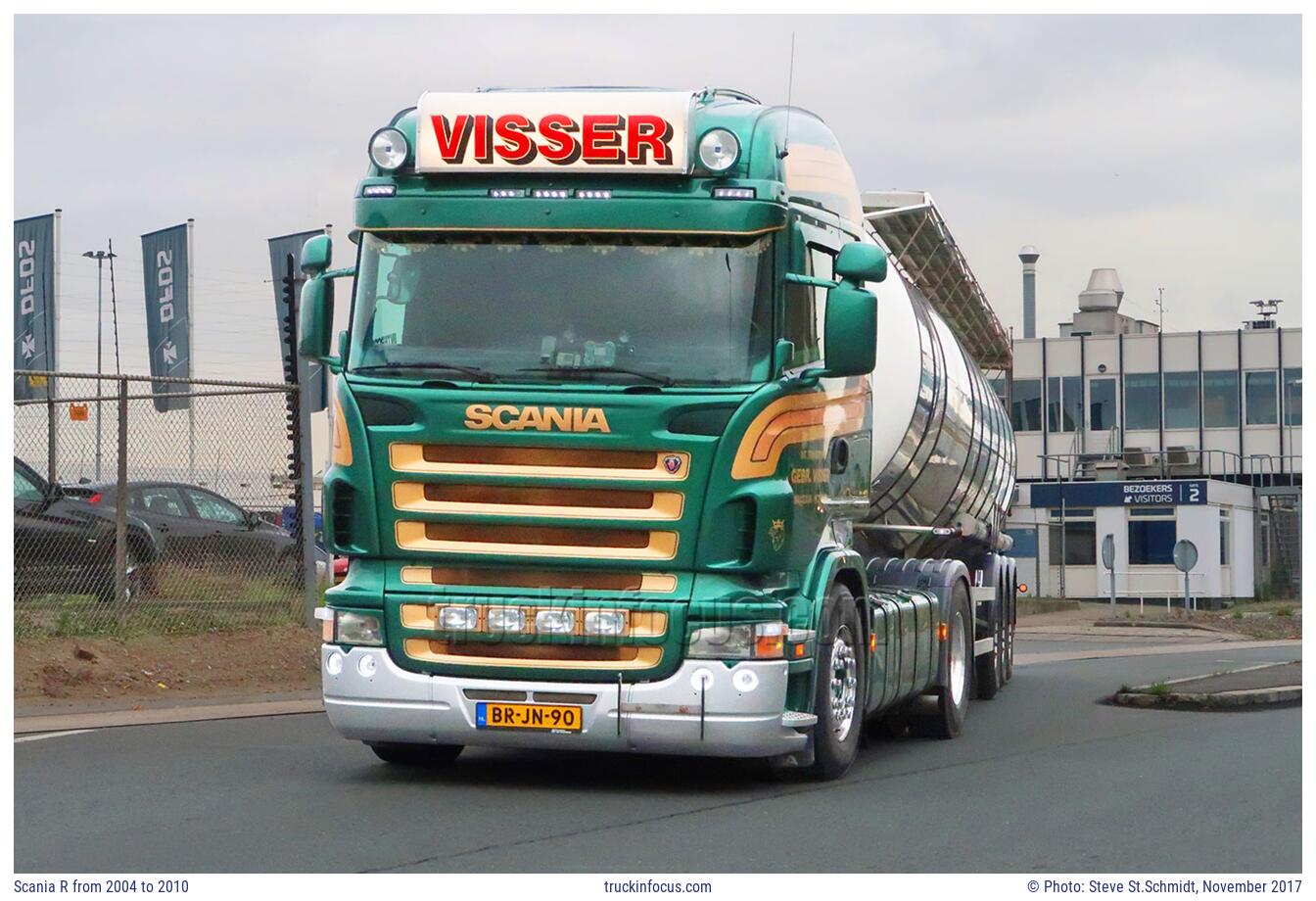 Scania R from 2004 to 2010 Photo November 2017