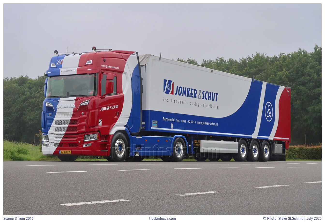 Scania S from 2016 Photo July 2025