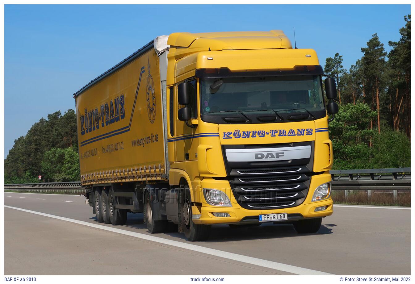 DAF XF ab 2013 Foto Mai 2022
