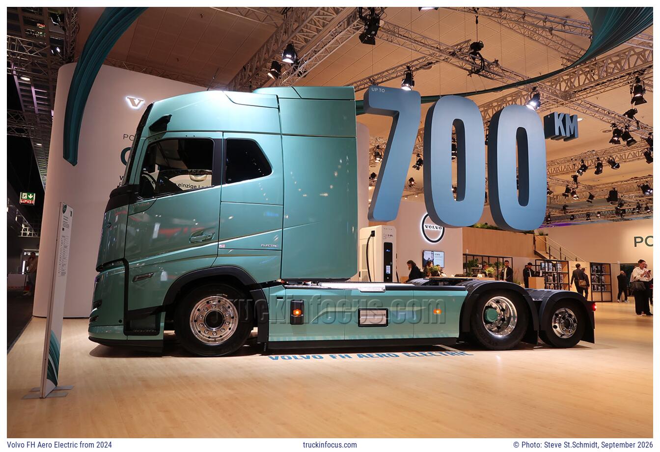 Volvo FH Aero Electric from 2024 Photo September 2026