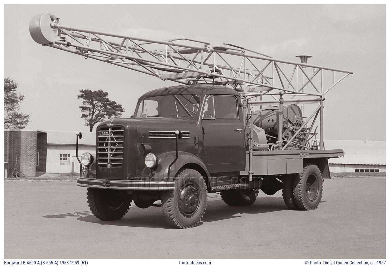 Borgward B 4500 A (B 555 A) 1953-1959 (61) Photo ca. 1957