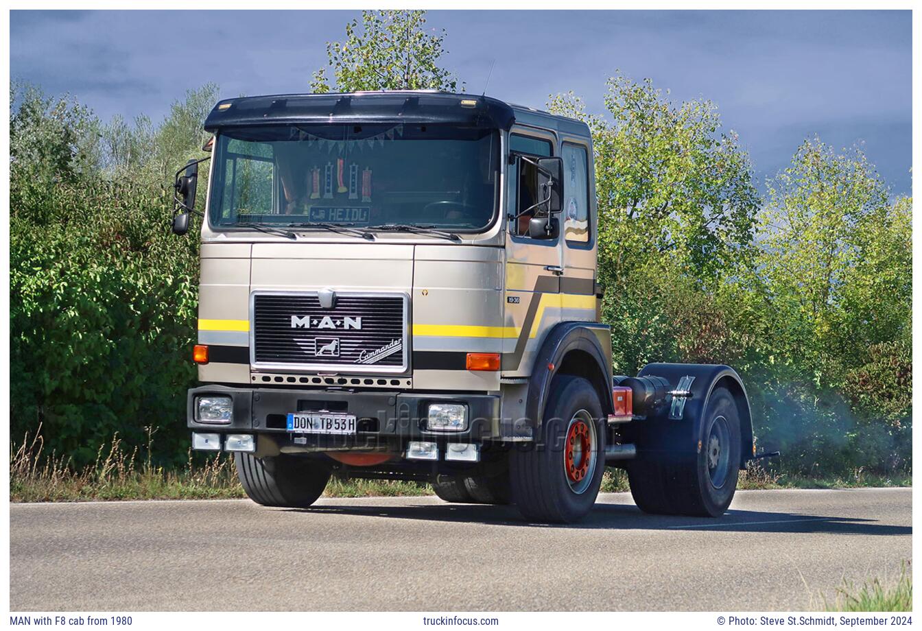 MAN with F8 cab from 1980 Photo September 2024