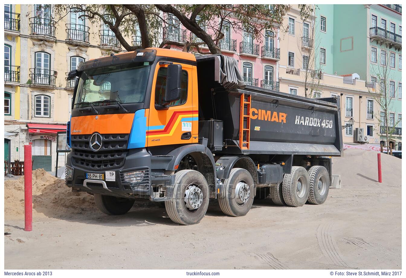 Mercedes Arocs ab 2013 Foto März 2017