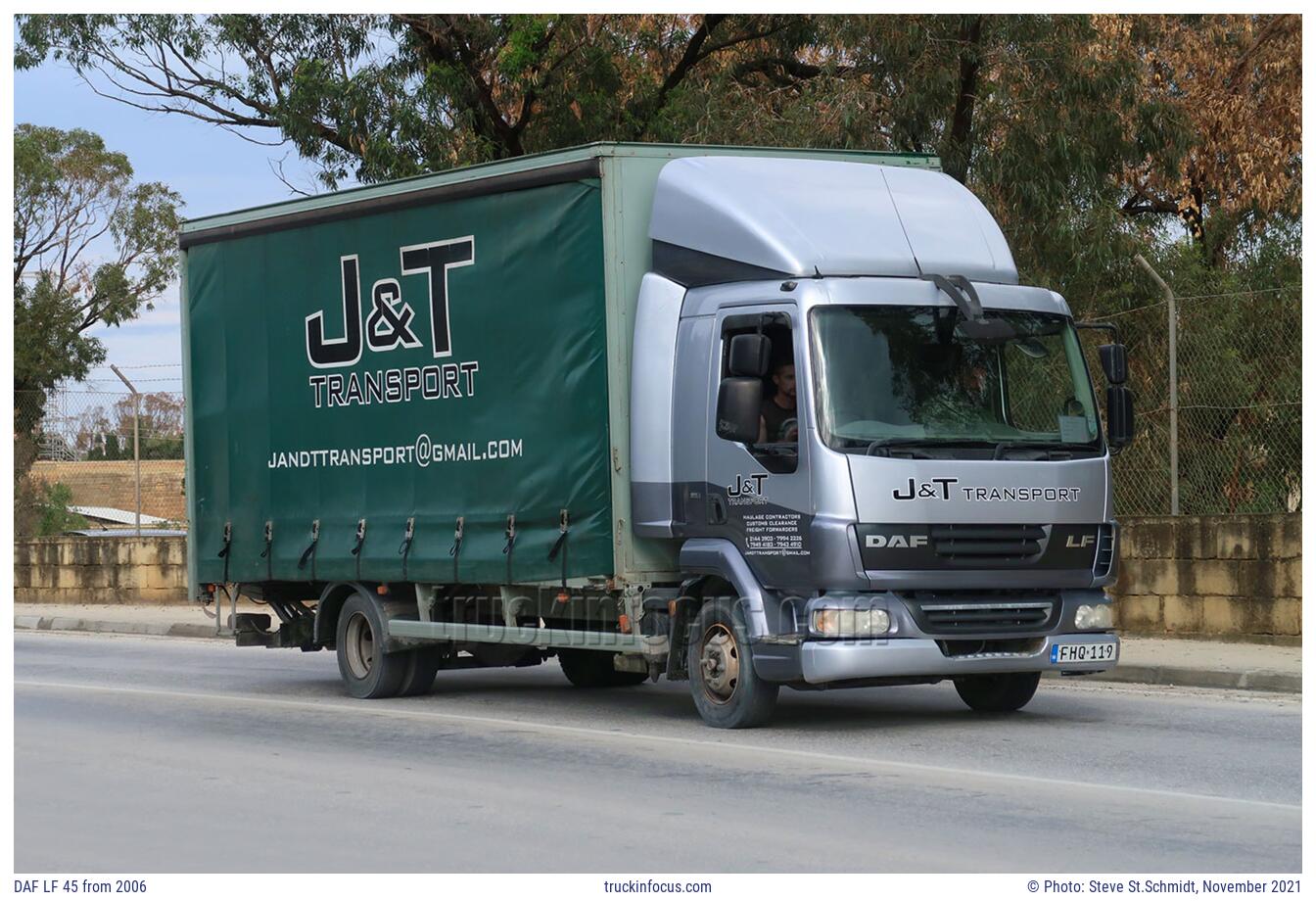 DAF LF 45 from 2006 Photo November 2021