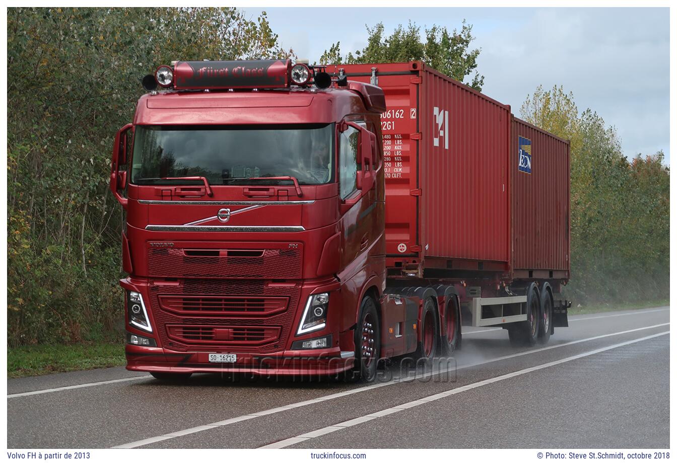 Volvo FH à partir de 2013 Photo octobre 2018