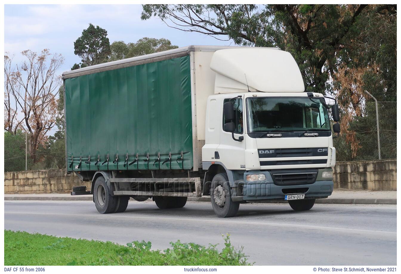 DAF CF 55 from 2006 Photo November 2021