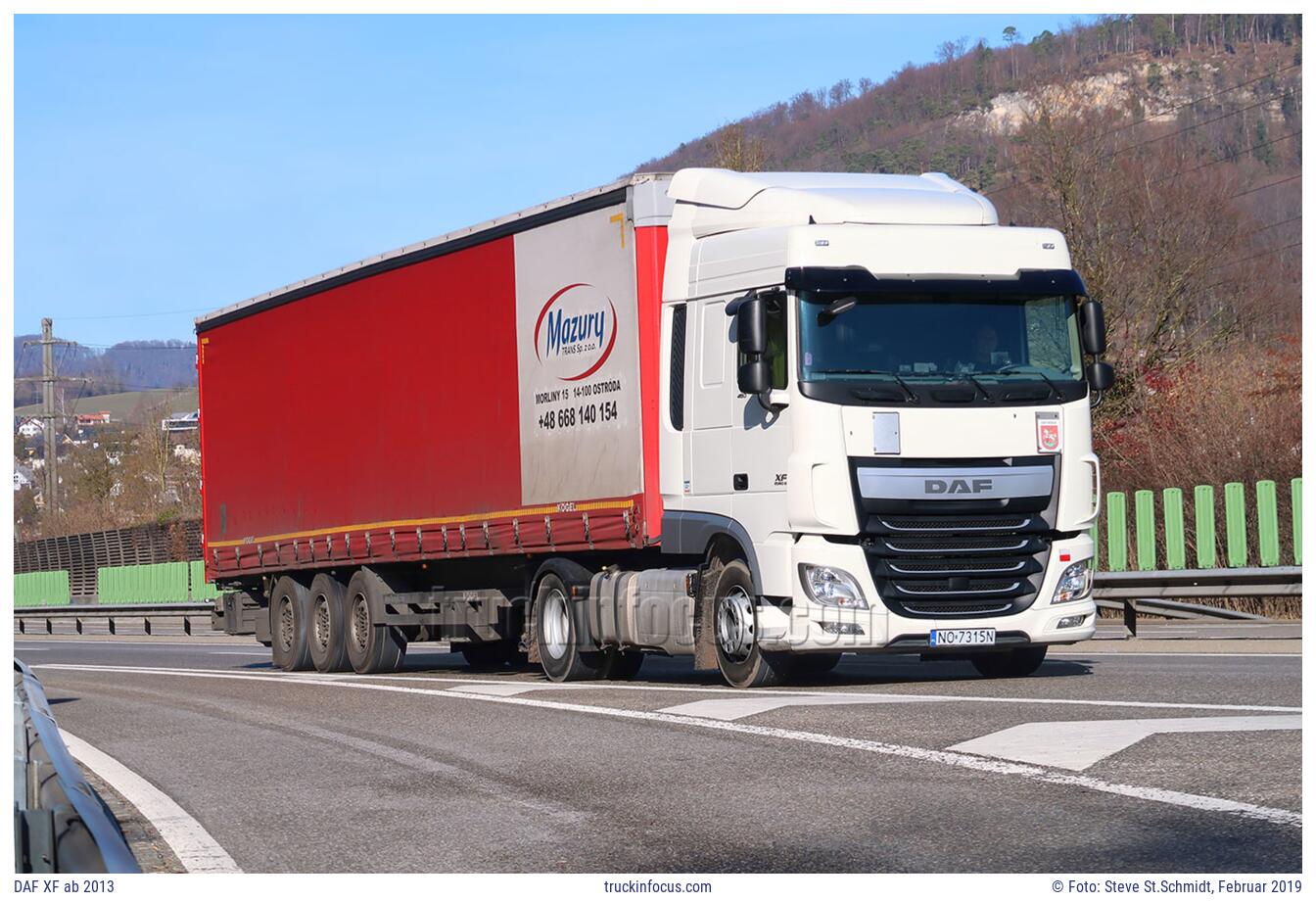 DAF XF ab 2013 Foto Februar 2019