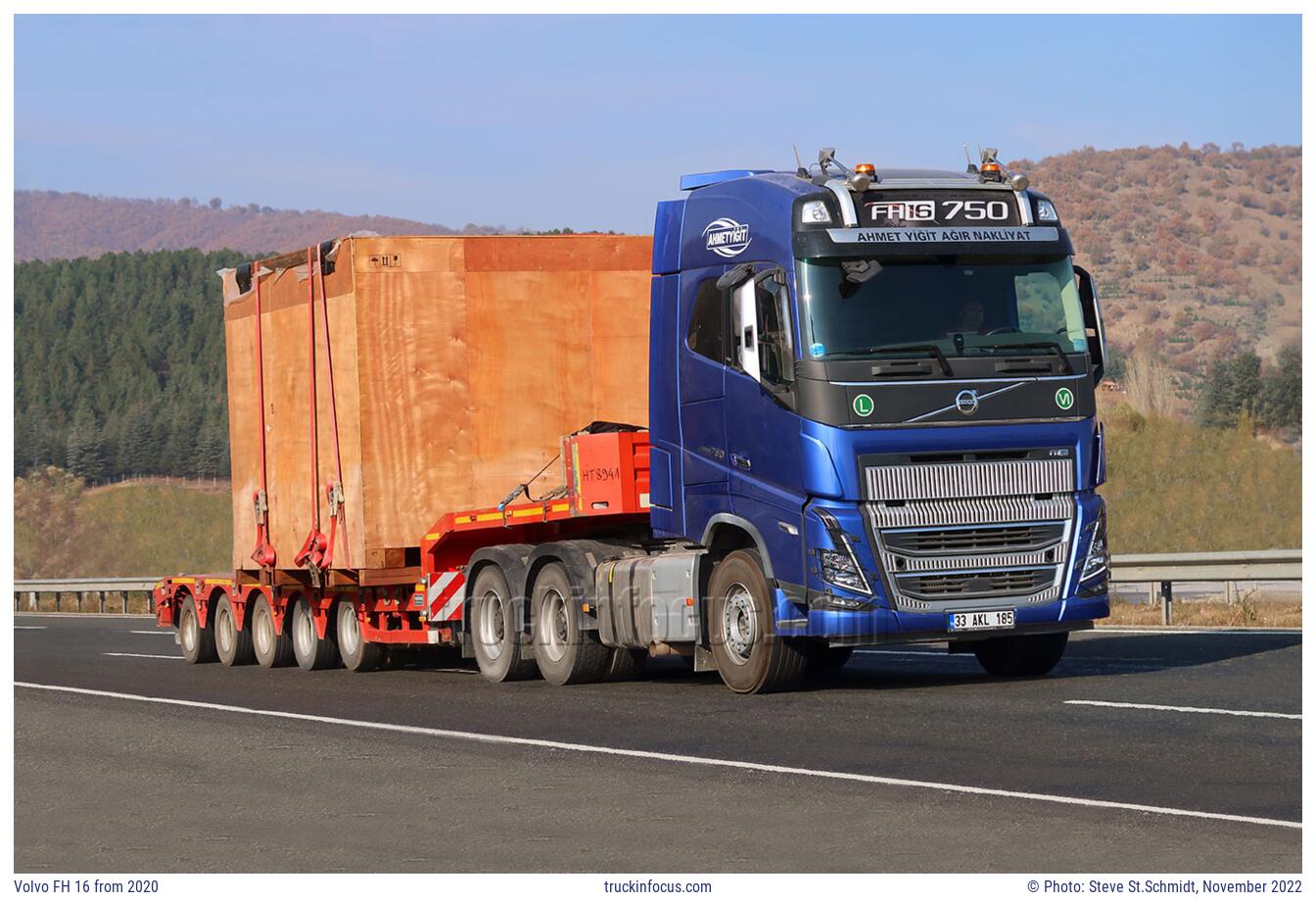 Volvo FH 16 from 2020 Photo November 2022