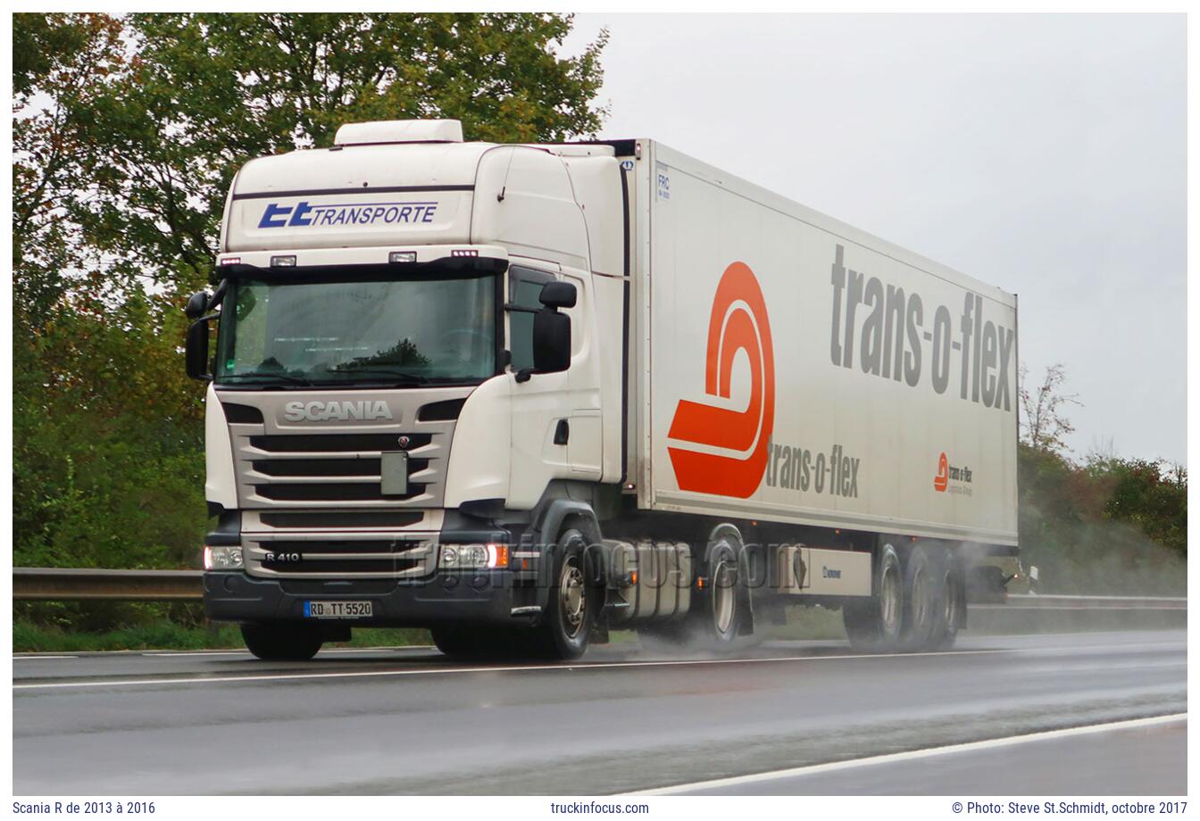 Scania R de 2013 à 2016 Photo octobre 2017