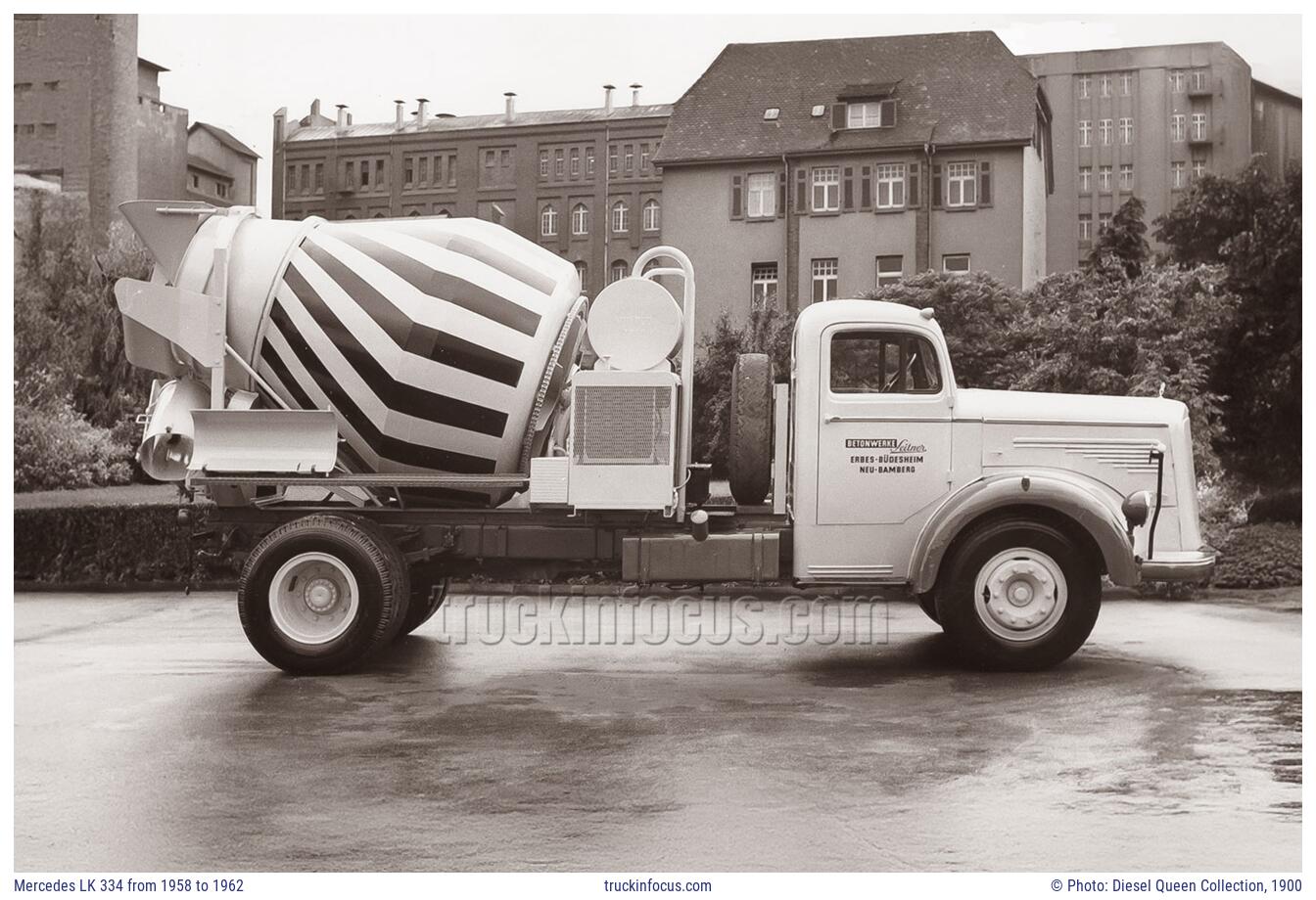 Mercedes LK 334 from 1958 to 1962 Photo 1900