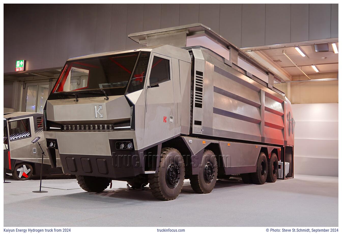 Kaiyun Energy Hydrogen truck from 2024 Photo September 2024