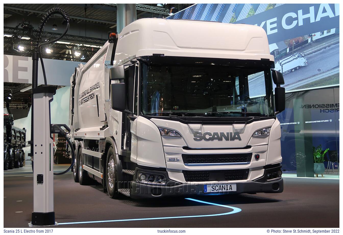 Scania 25 L Electro from 2017 Photo September 2022