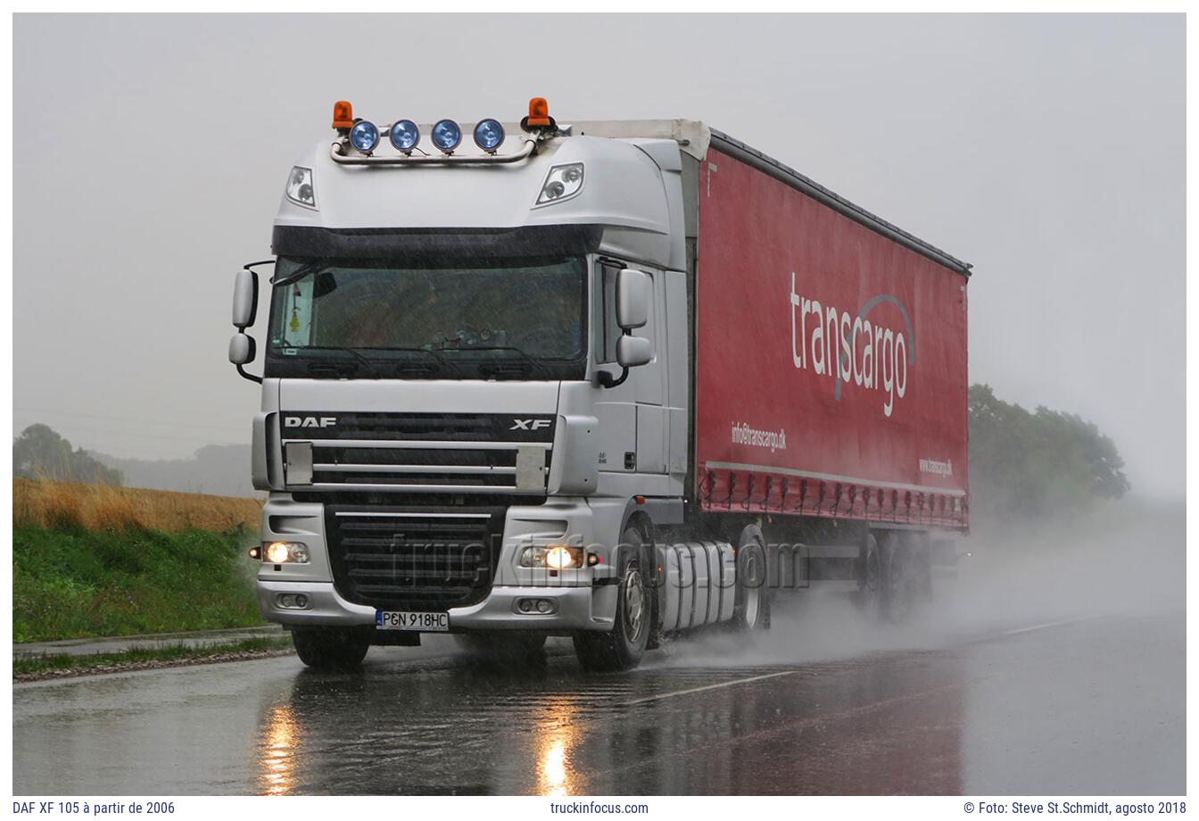 DAF XF 105 à partir de 2006 Foto agosto 2018