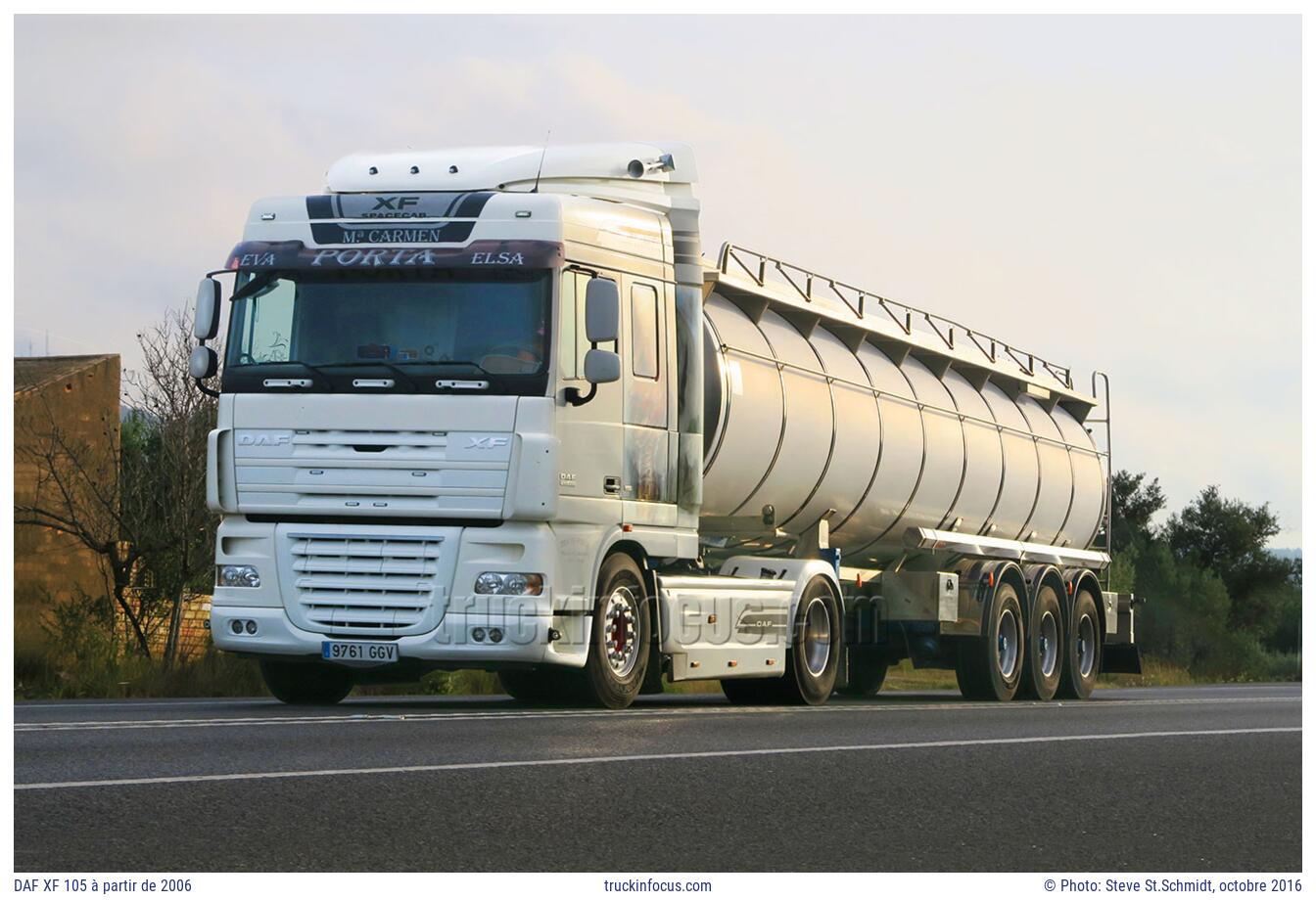 DAF XF 105 à partir de 2006 Photo octobre 2016