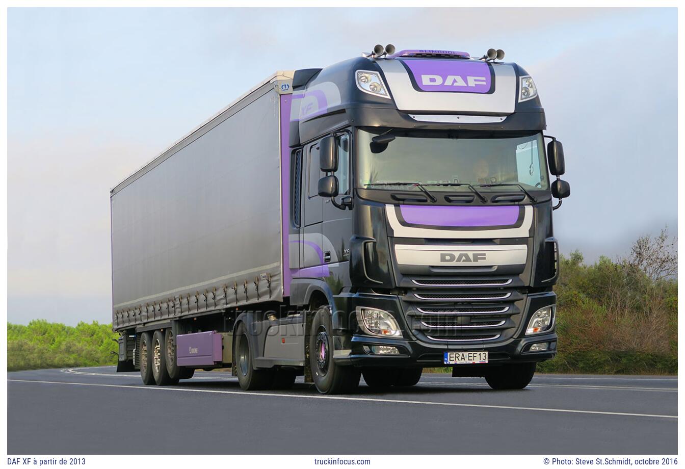 DAF XF à partir de 2013 Photo octobre 2016