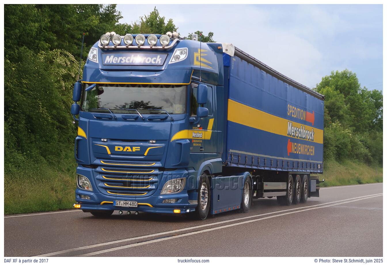 DAF XF à partir de 2017 Photo juin 2025