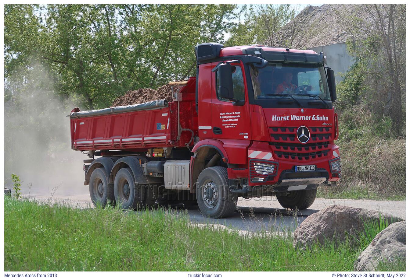Mercedes Arocs from 2013 Photo May 2022