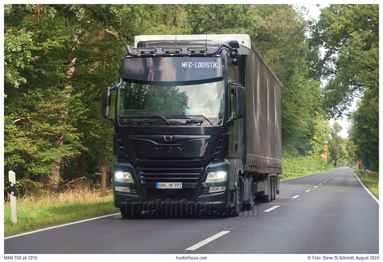 MAN TGX ab 2016 Foto August 2024