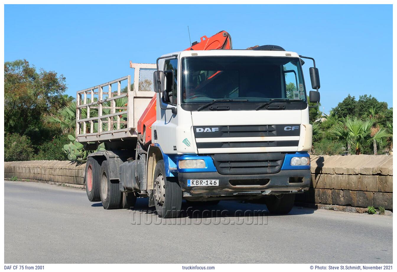 DAF CF 75 from 2001 Photo November 2021