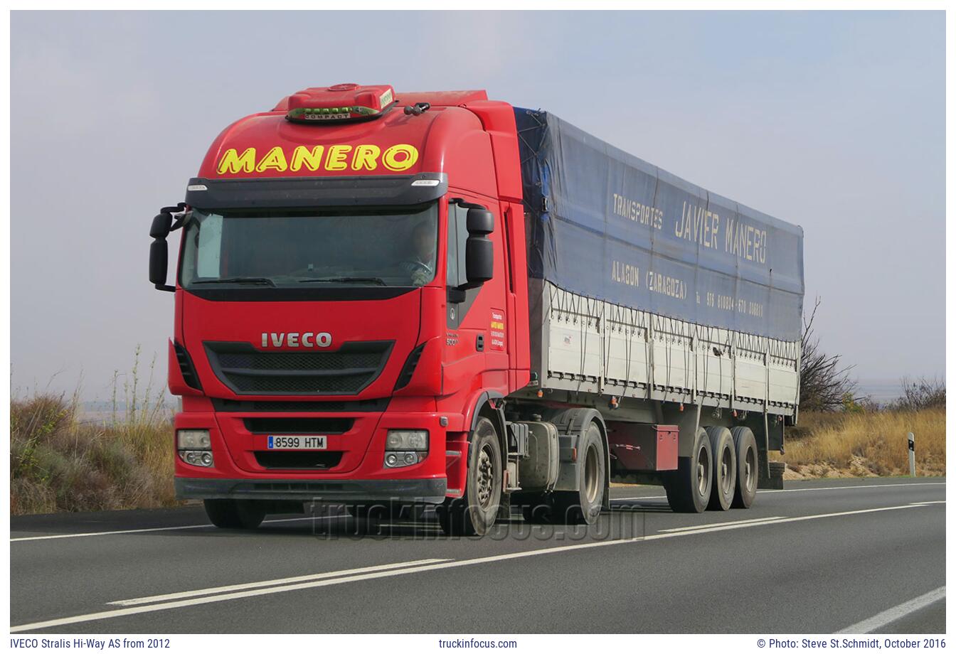 IVECO Stralis Hi-Way AS from 2012 Photo October 2016