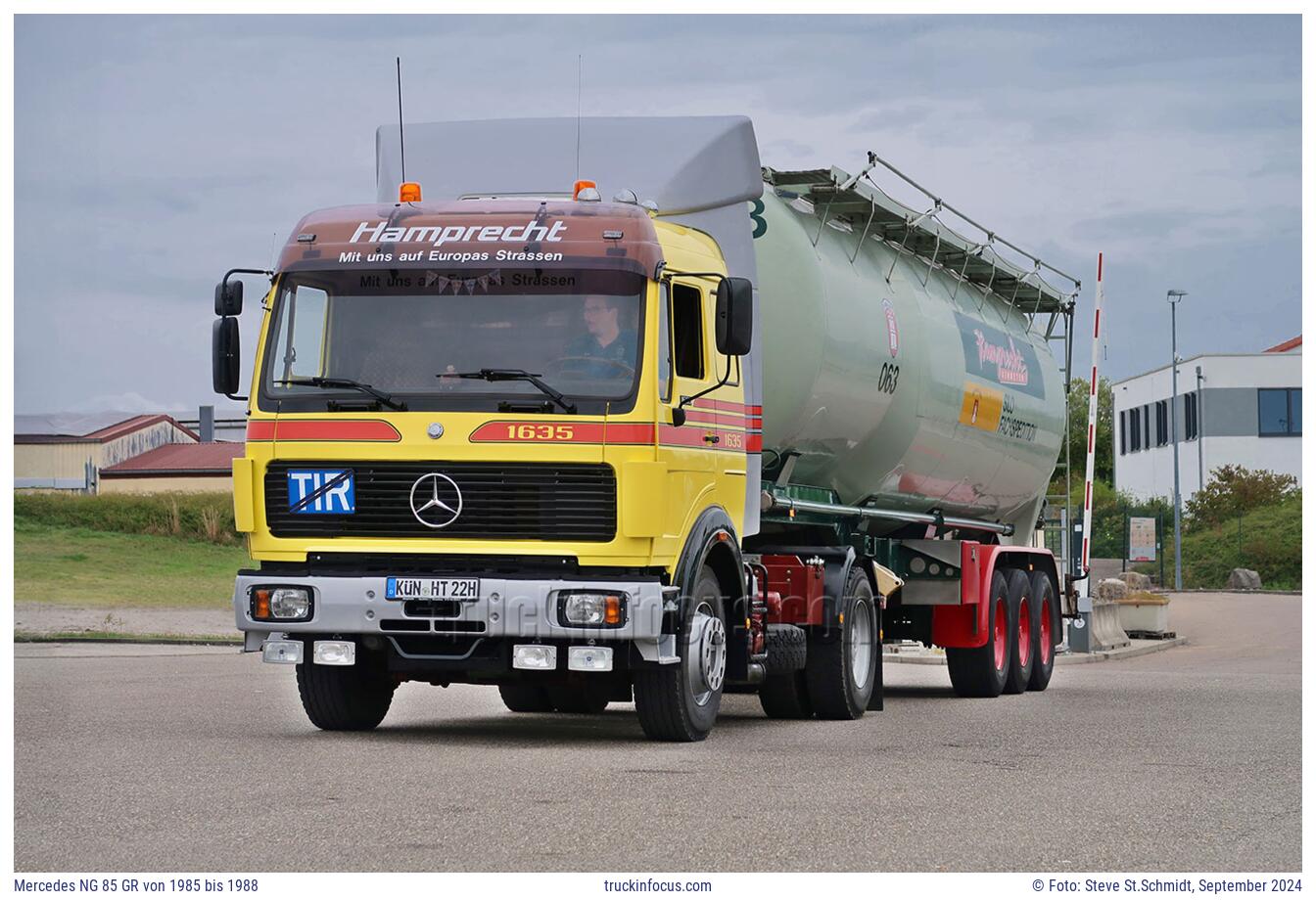 Mercedes NG 85 GR von 1985 bis 1988 Foto September 2024