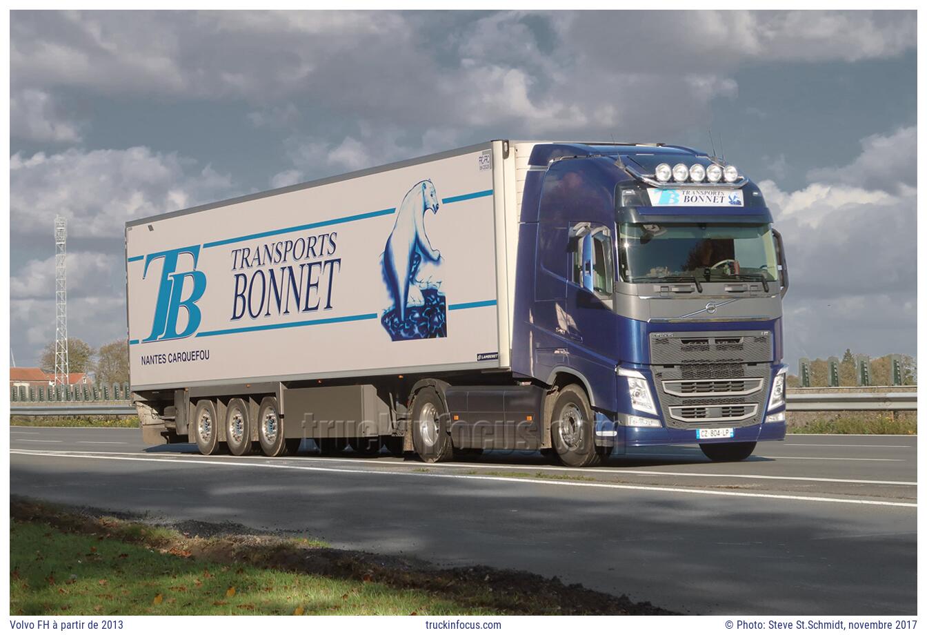 Volvo FH à partir de 2013 Photo novembre 2017