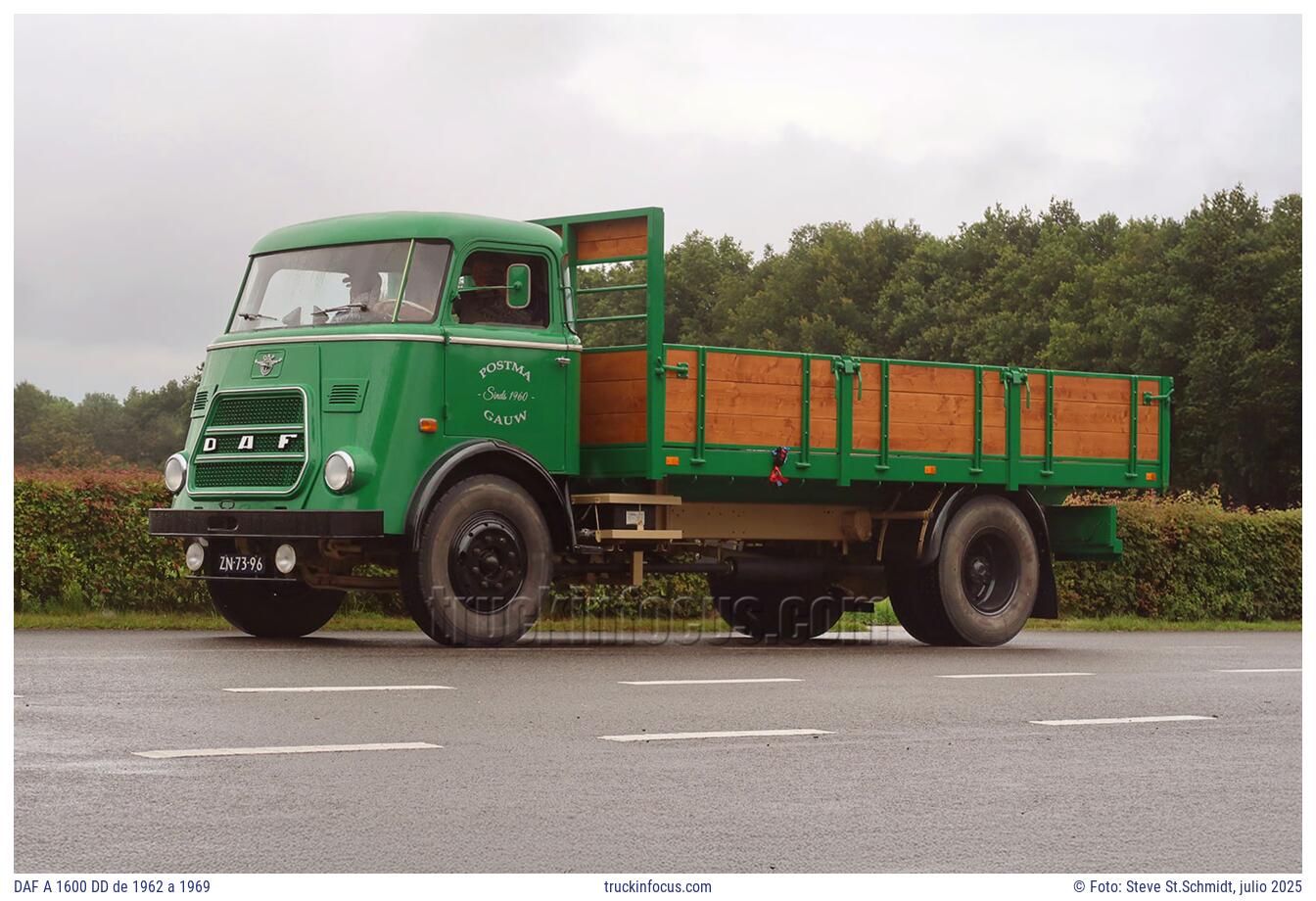 DAF A 1600 DD de 1962 a 1969 Foto julio 2025