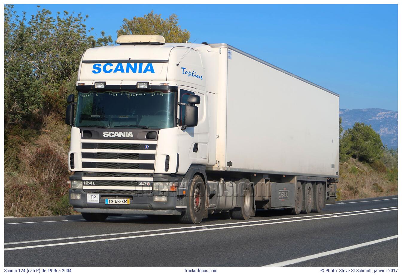 Scania 124 (cab R) de 1996 à 2004 Photo janvier 2017