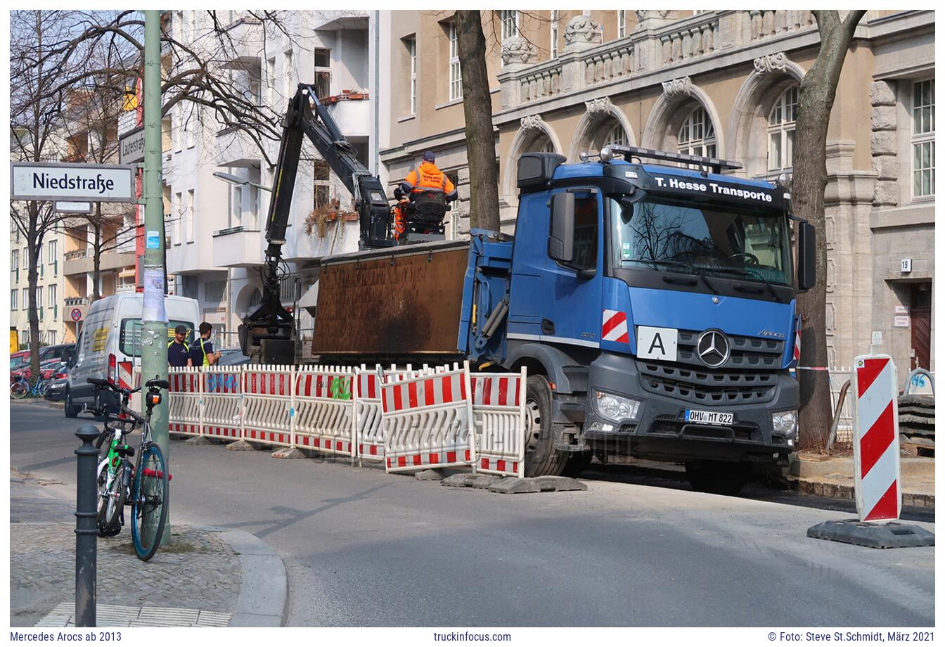 Mercedes Arocs ab 2013 Foto März 2021