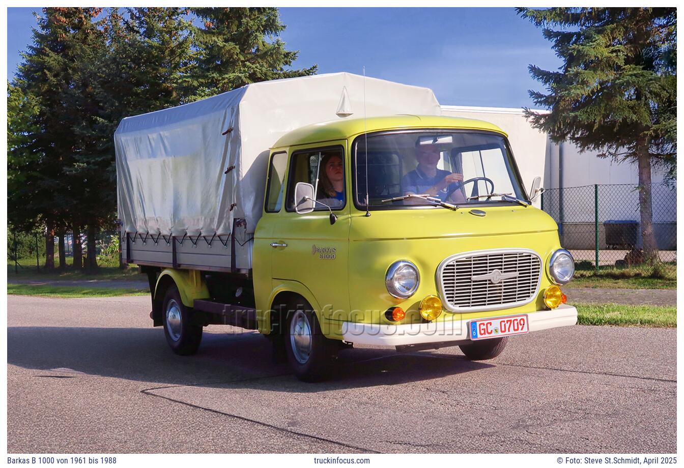 Barkas B 1000 von 1961 bis 1988 Foto April 2025
