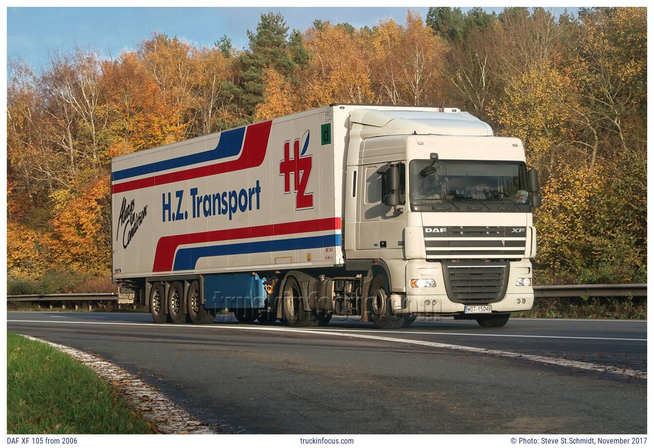 DAF XF 105 from 2006 Photo November 2017