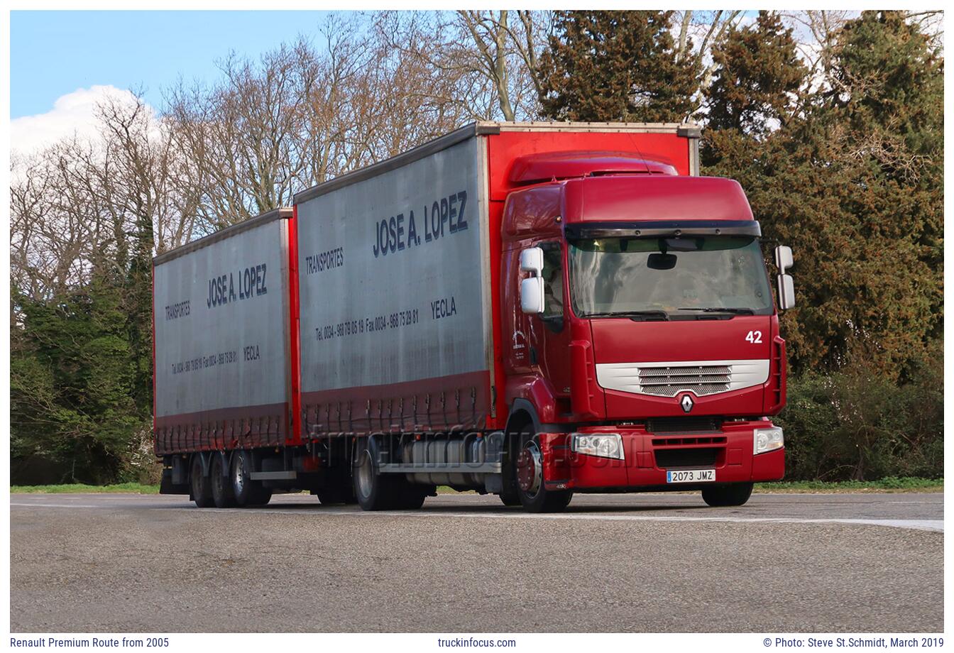 Renault Premium Route from 2005 Photo March 2019