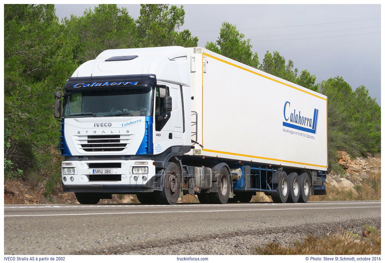 IVECO Stralis AS à partir de 2002 Photo octobre 2016