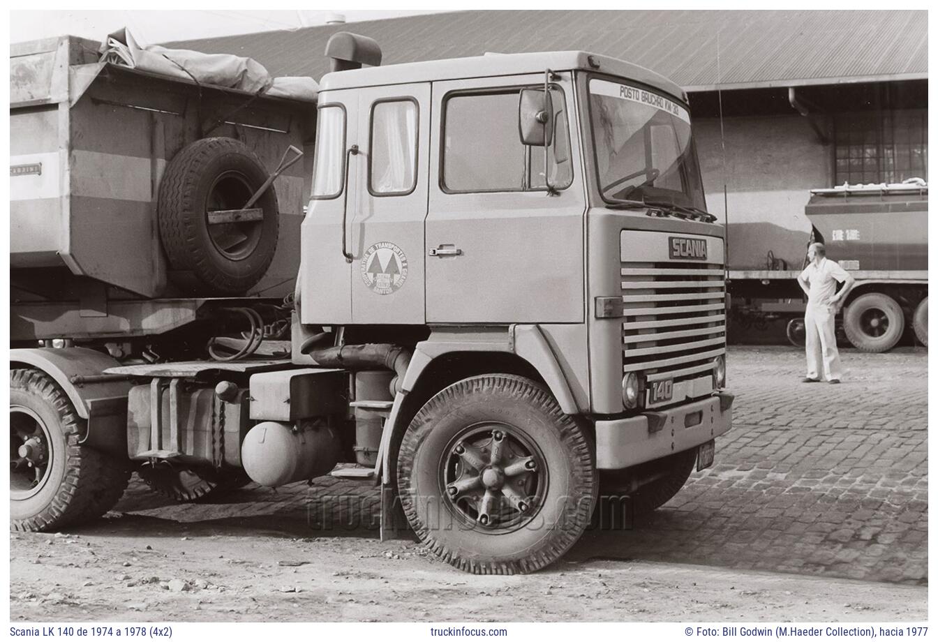 Scania LK 140 de 1974 a 1978 (4x2) Foto hacia 1977