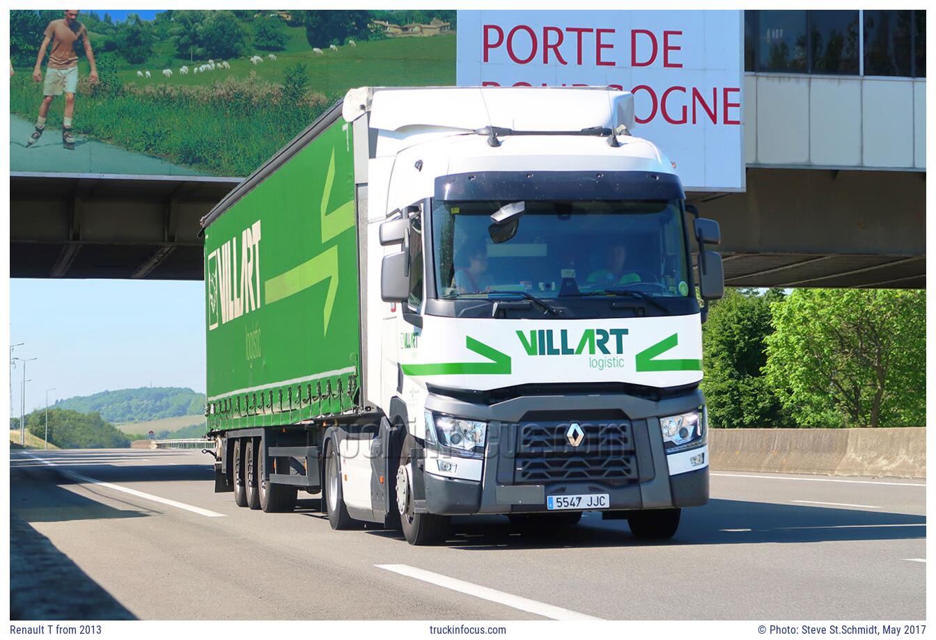 Renault T from 2013 Photo May 2017