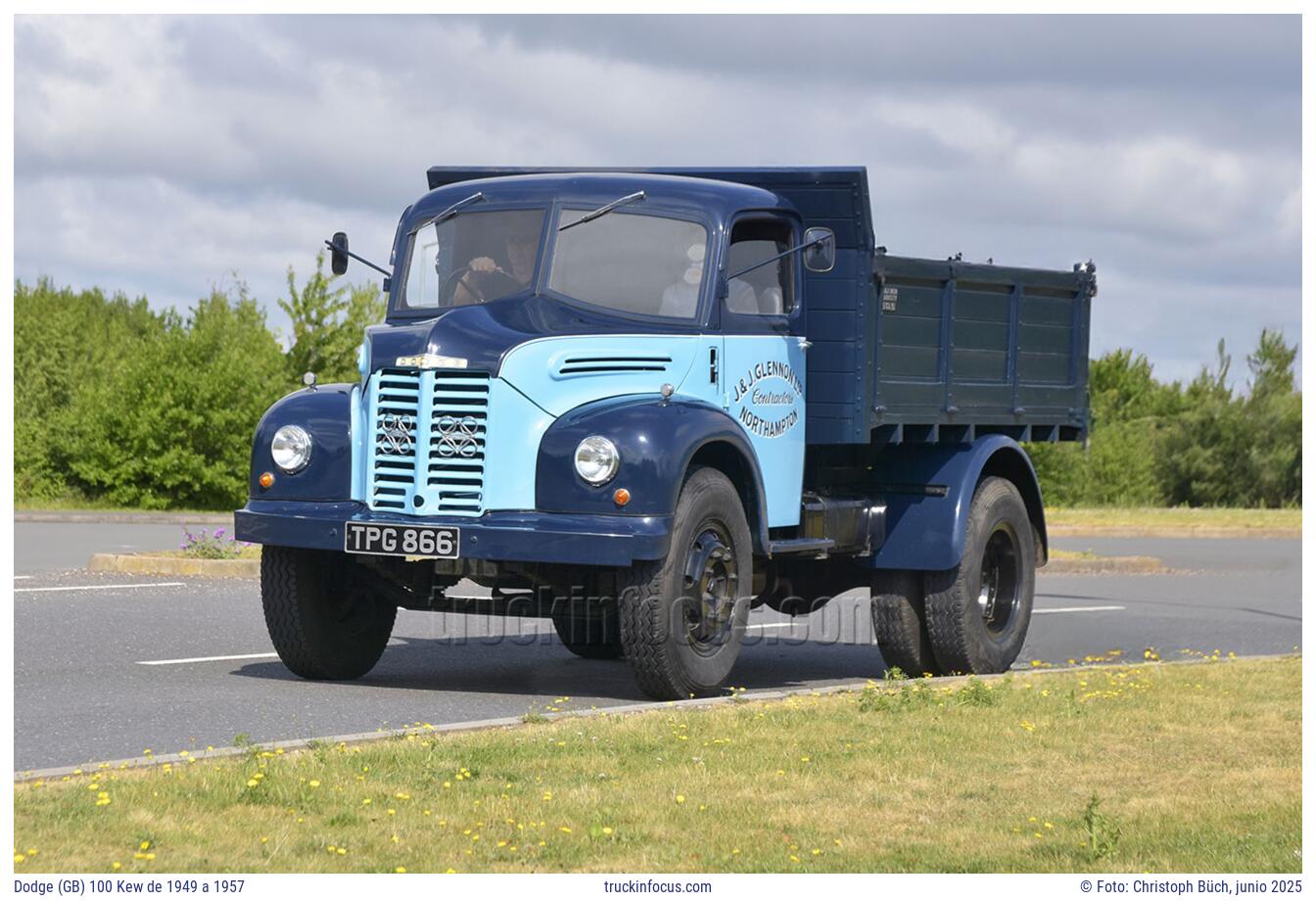 Dodge (GB) 100 Kew de 1949 a 1957 Foto junio 2025