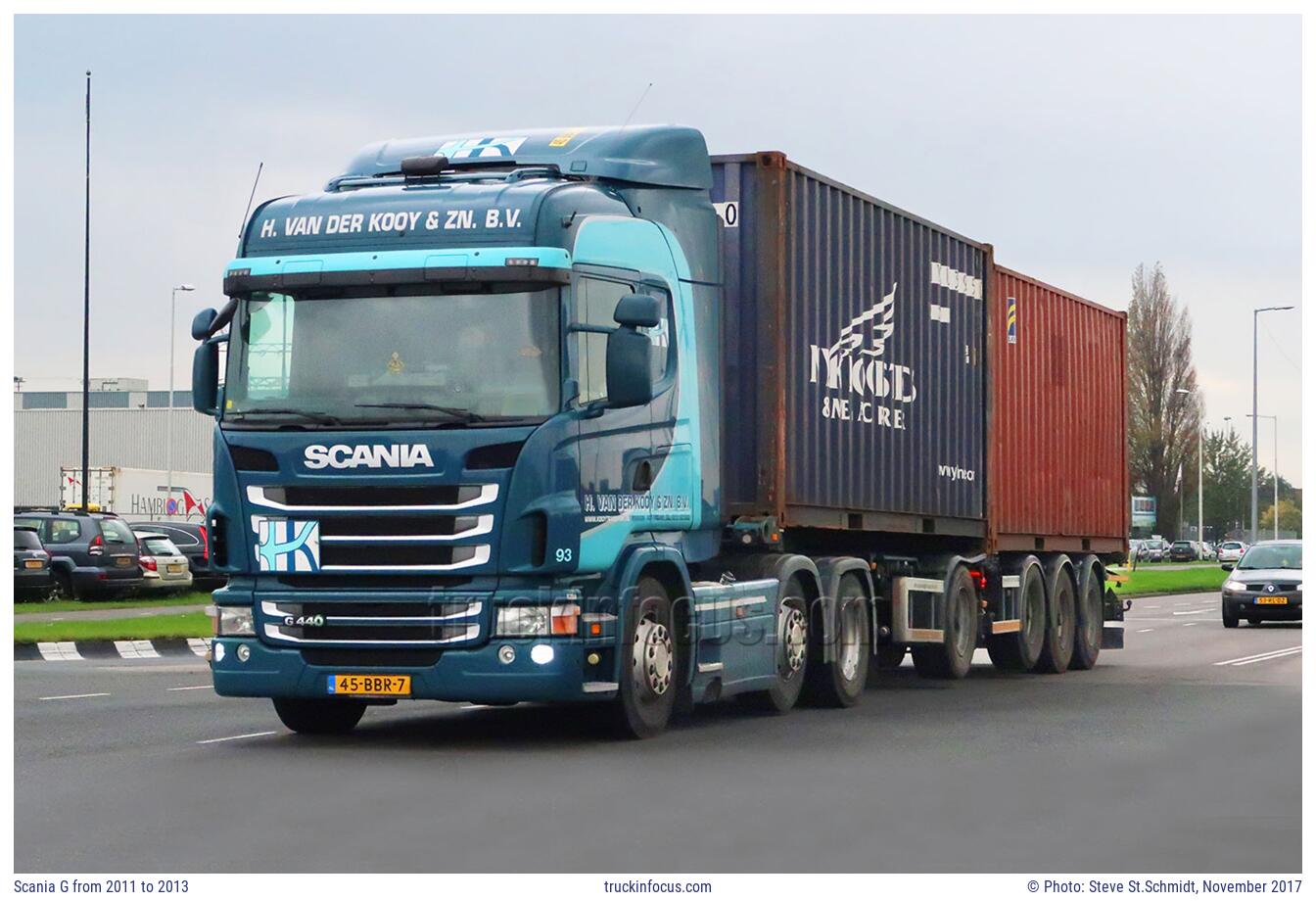 Scania G from 2011 to 2013 Photo November 2017