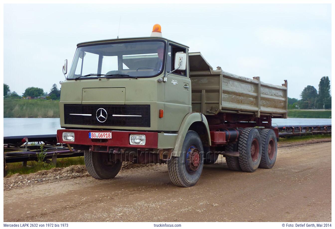 Mercedes LAPK 2632 von 1972 bis 1973 Foto Mai 2014