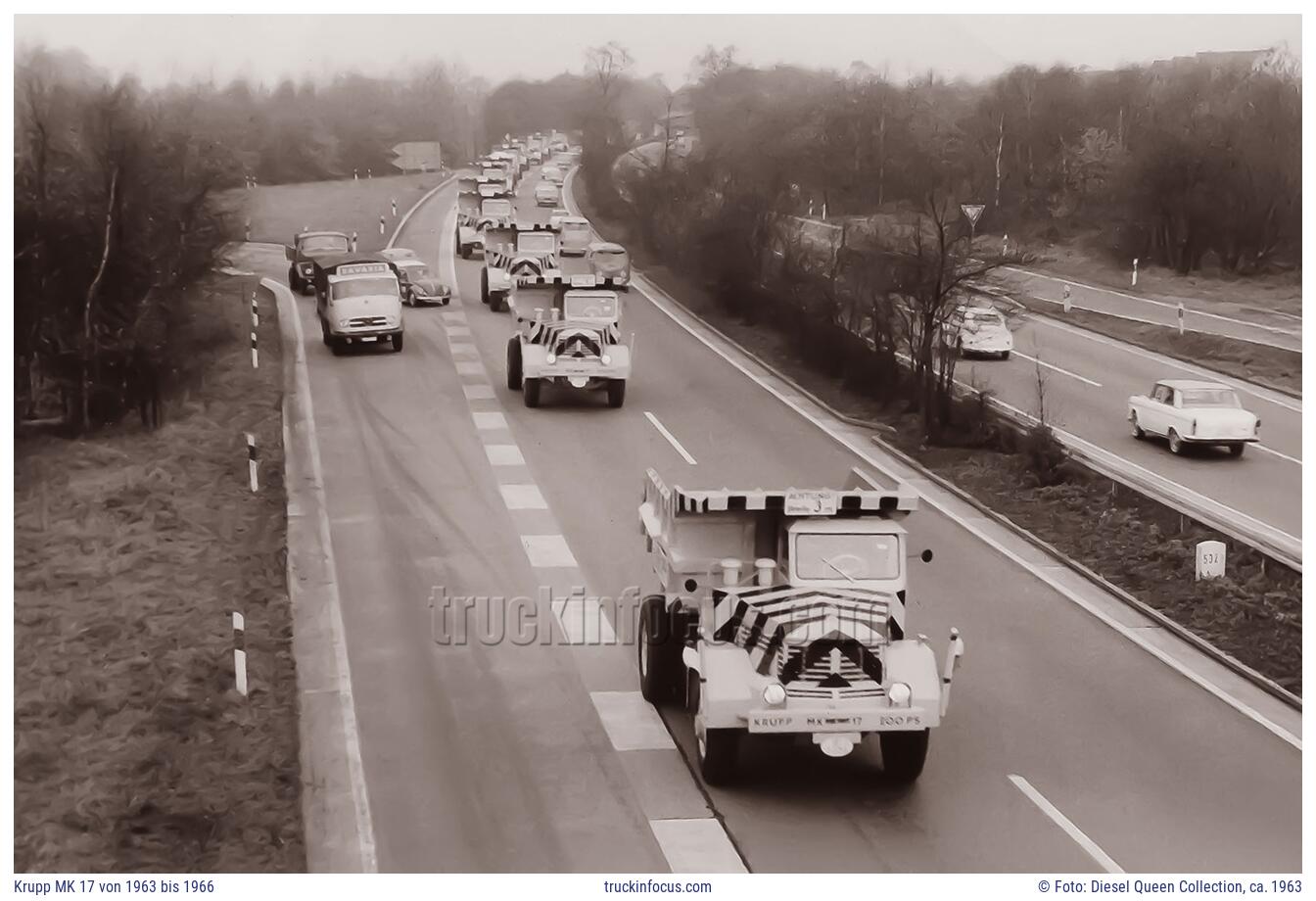 Krupp MK 17 von 1963 bis 1966 Foto ca. 1963