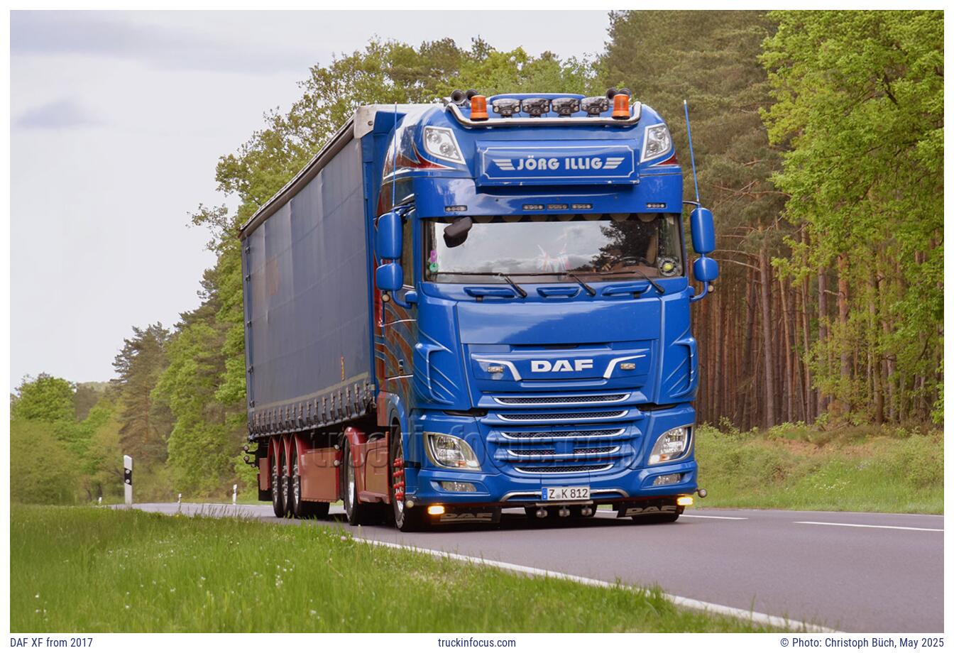 DAF XF from 2017 Photo May 2025