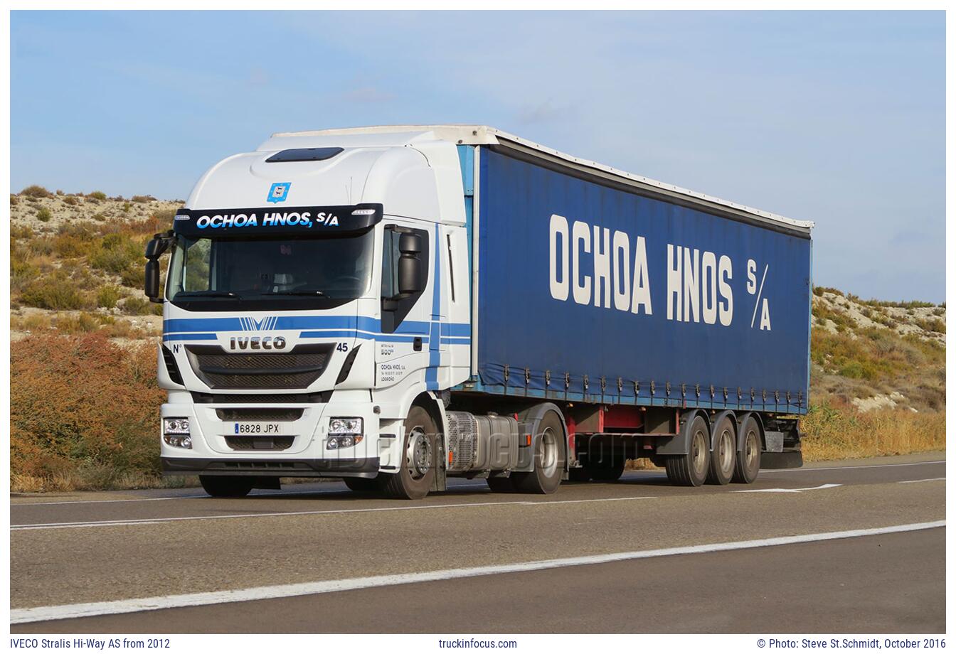 IVECO Stralis Hi-Way AS from 2012 Photo October 2016