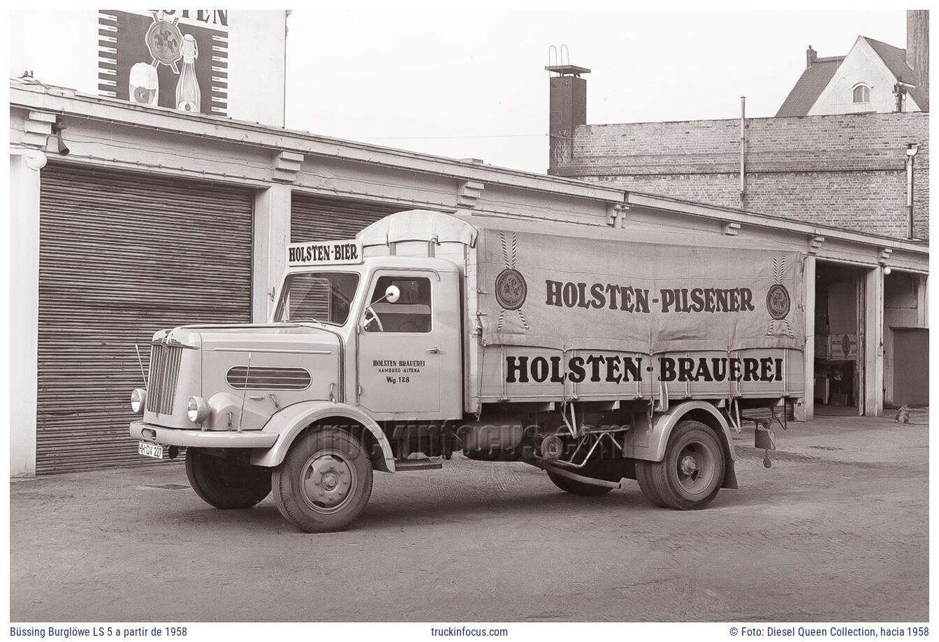 Büssing Burglöwe LS 5 a partir de 1958 Foto hacia 1958