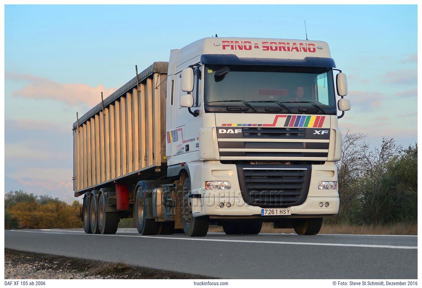 DAF XF 105 ab 2006 Foto Dezember 2016