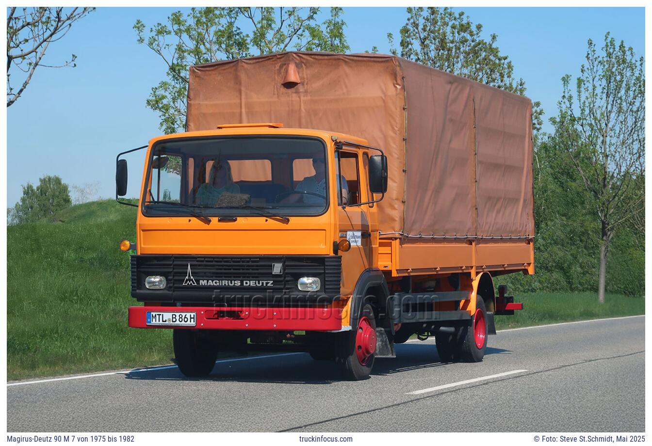 Magirus-Deutz 90 M 7 von 1975 bis 1982 Foto Mai 2025