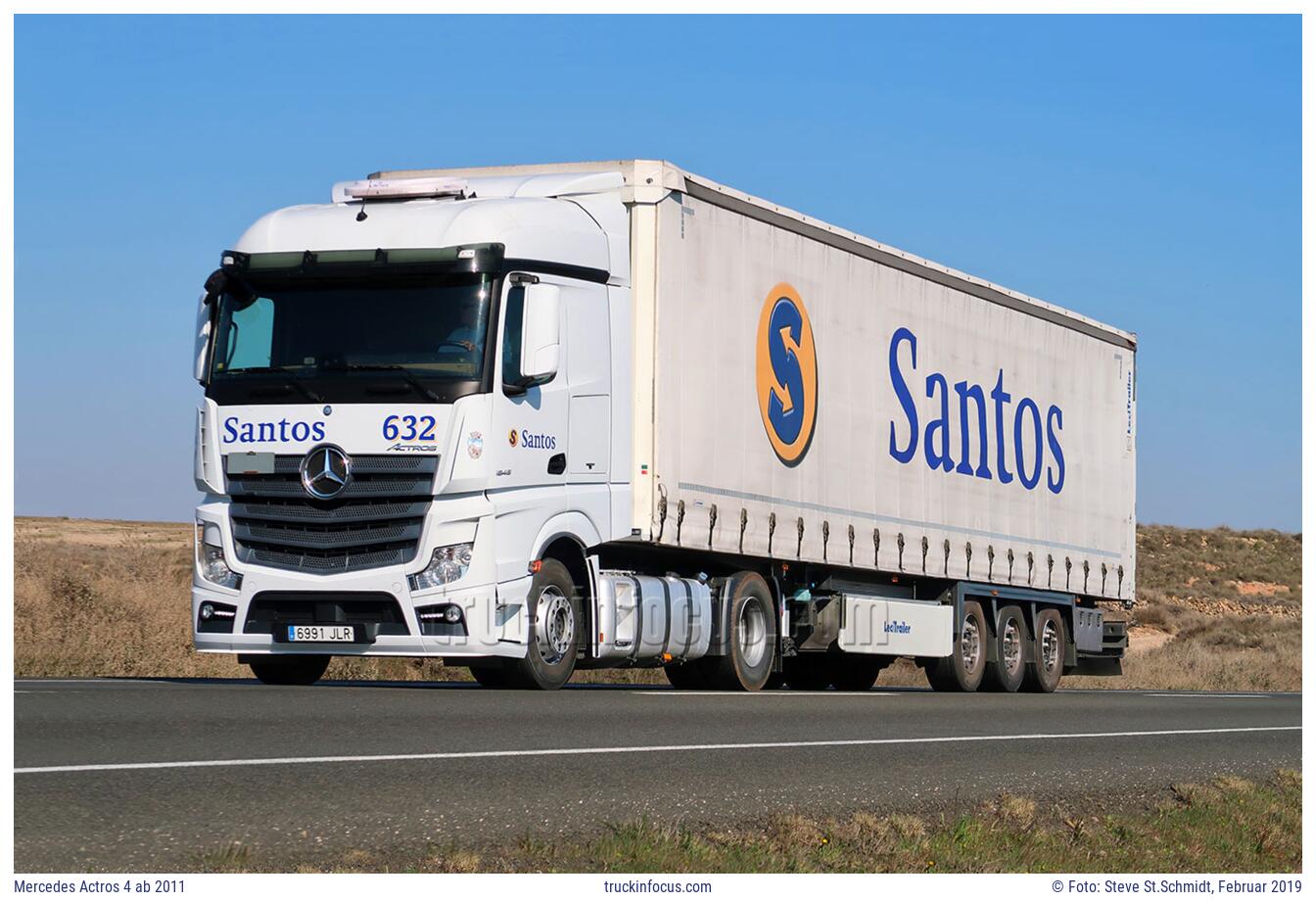 Mercedes Actros 4 ab 2011 Foto Februar 2019