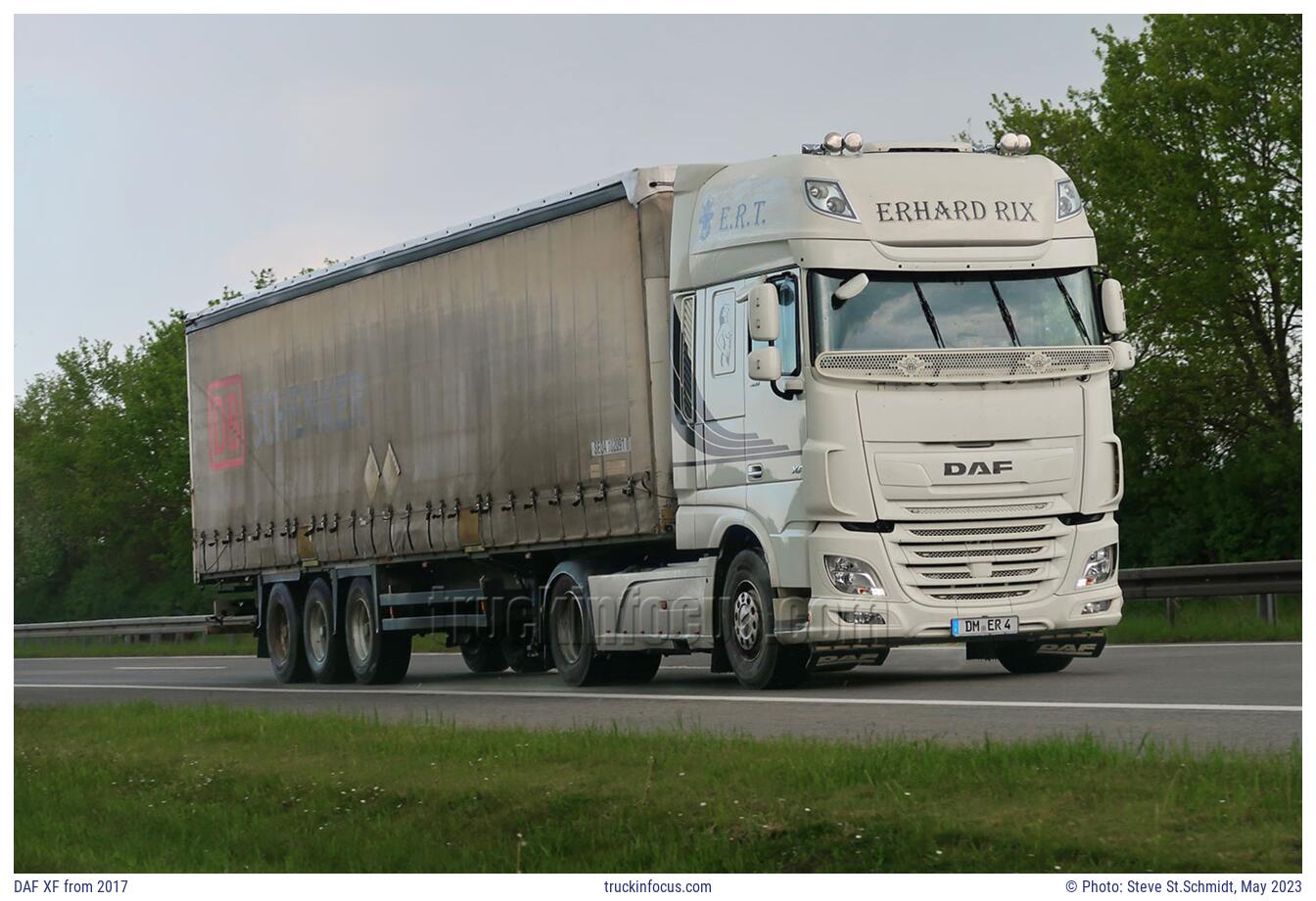 DAF XF from 2017 Photo May 2023
