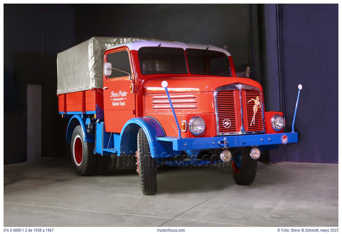 IFA S 4000-1 Z de 1958 a 1967 Foto mayo 2025