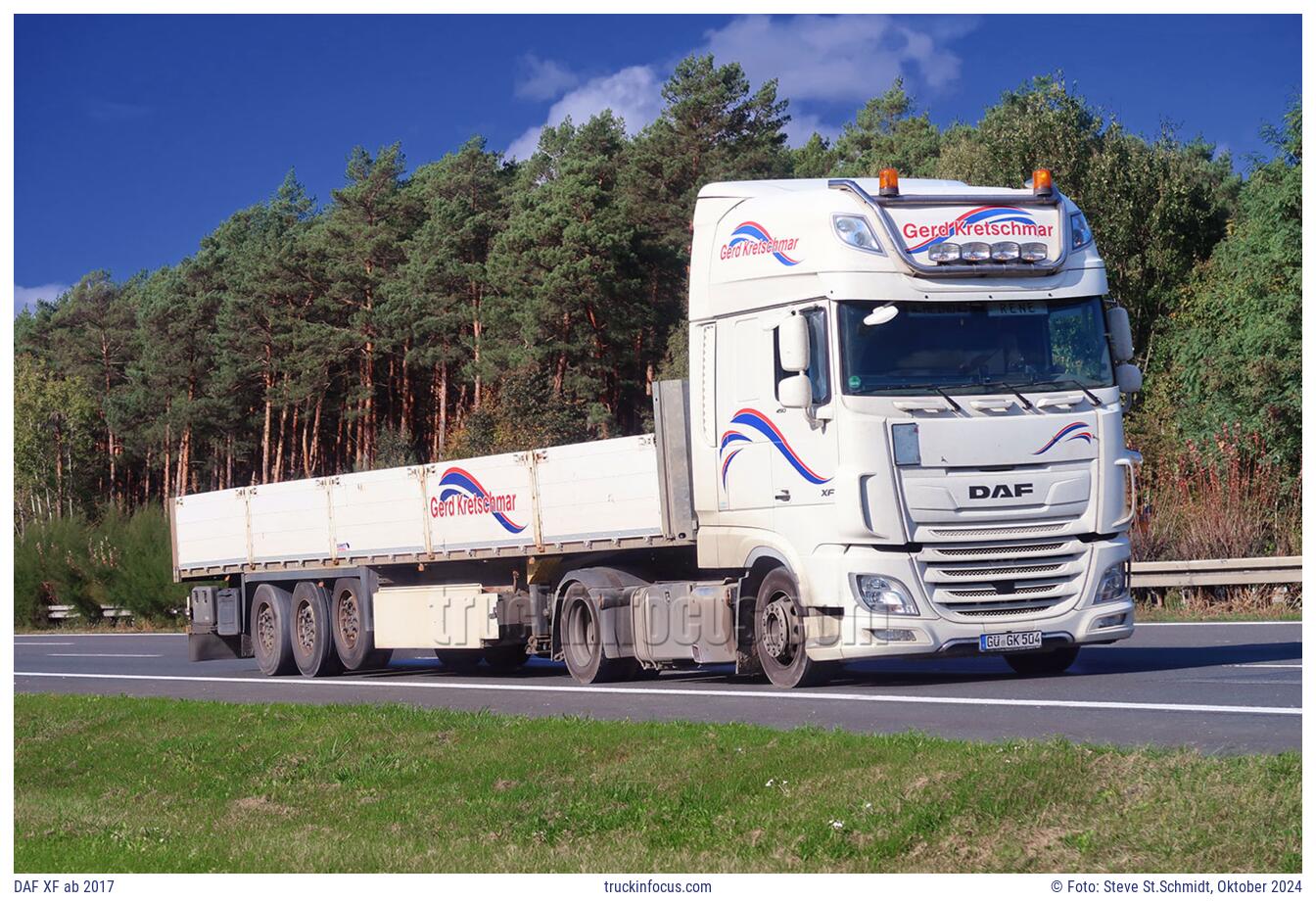 DAF XF ab 2017 Foto Oktober 2024