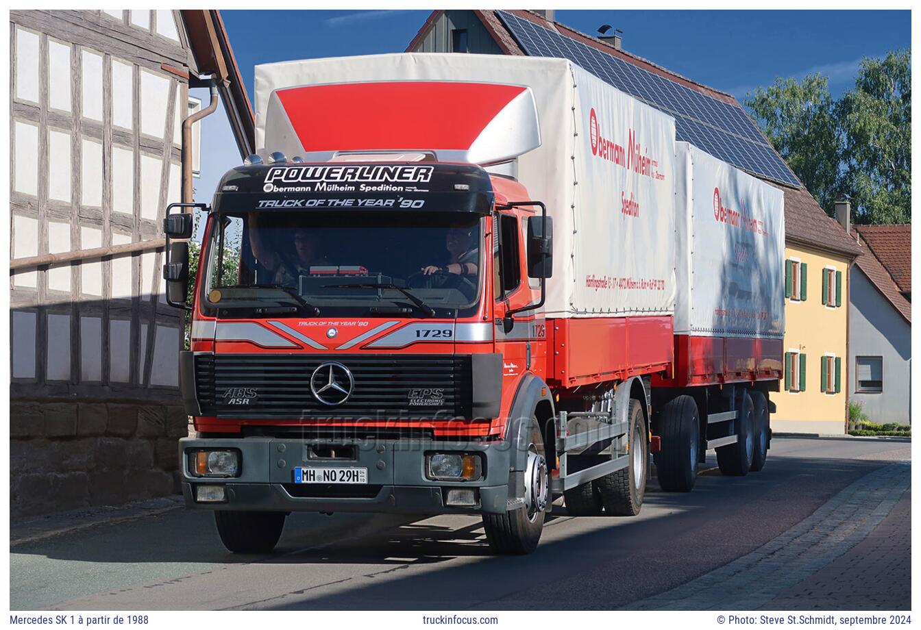 Mercedes SK 1 à partir de 1988 Photo septembre 2024